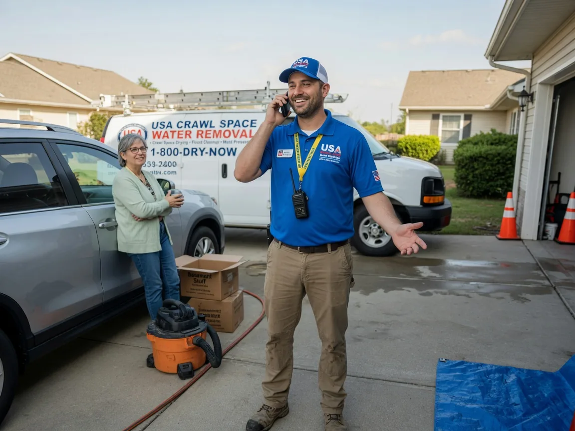 Crawl Space Water Removal Cameron, NC FAQs